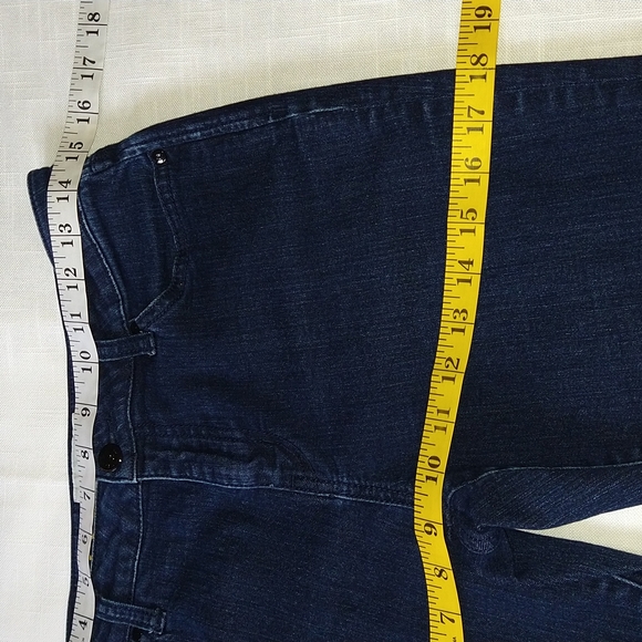 Kate Spade Blue Broome Street Short Jeans Dark Blue Wash Size 28 - Picture 10 of 17